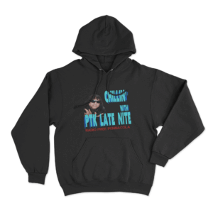 Chillin With PTK Late Nite Unisex Hoodie Black