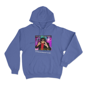 I Partied With PTK Unisex Hoodie Blue