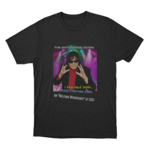 I Partied With PTK Unisex T Shirt Black