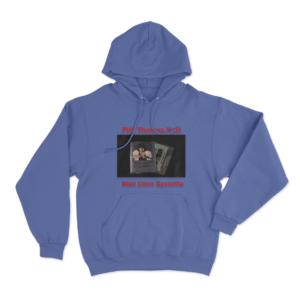 PTK Nine Lives Cassette Unisex Hoodie Blue