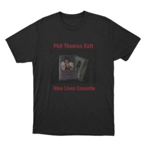 PTK Nine Lives Cassette Unisex T Shirt Black