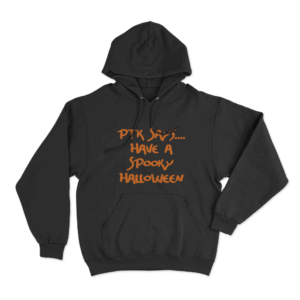 PTK Says Have A Spooky Halloween Unisex Hoodie Black