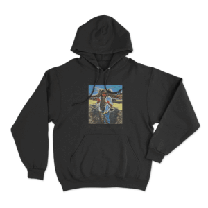 The Colorful Phil Thomas Katt Unisex Hoodie Black