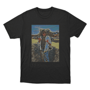 The Colorful Phil Thomas Katt Unisex T Shirt Black